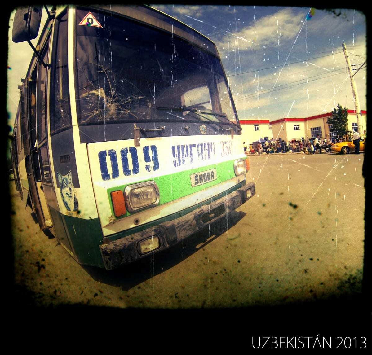 Český trolejbus v Uzbekistánu