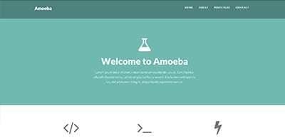Amoeba: šablona pro web