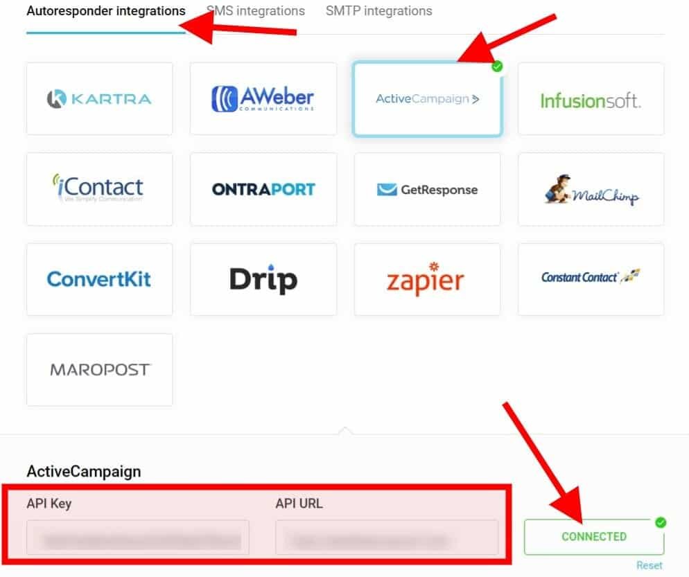 Webinarjam: Napojení na Activecampaign přes API